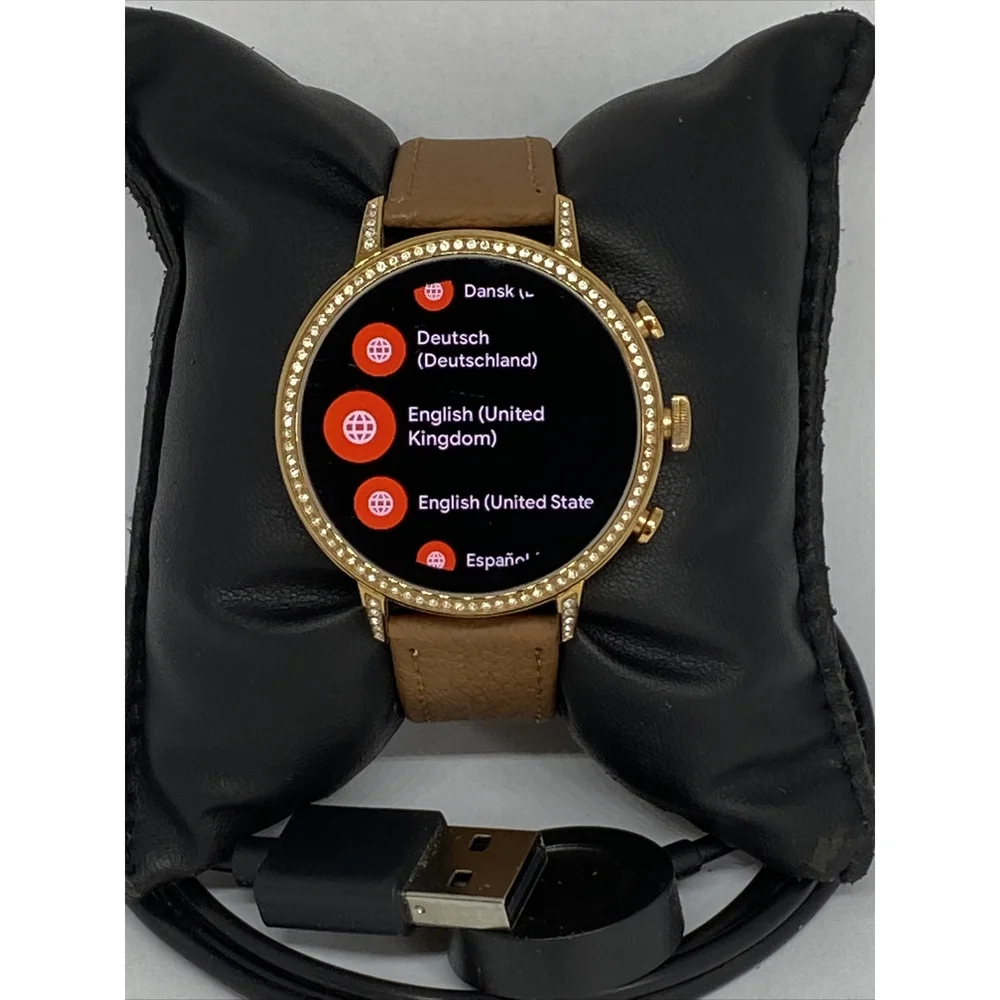 Fossil Gen 4 Authentic Digital Dial Smart Watch Custom Band FTW6015 CO144